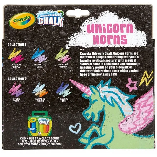 3Ct Gises Unicornio Crayola Colores Al Azar