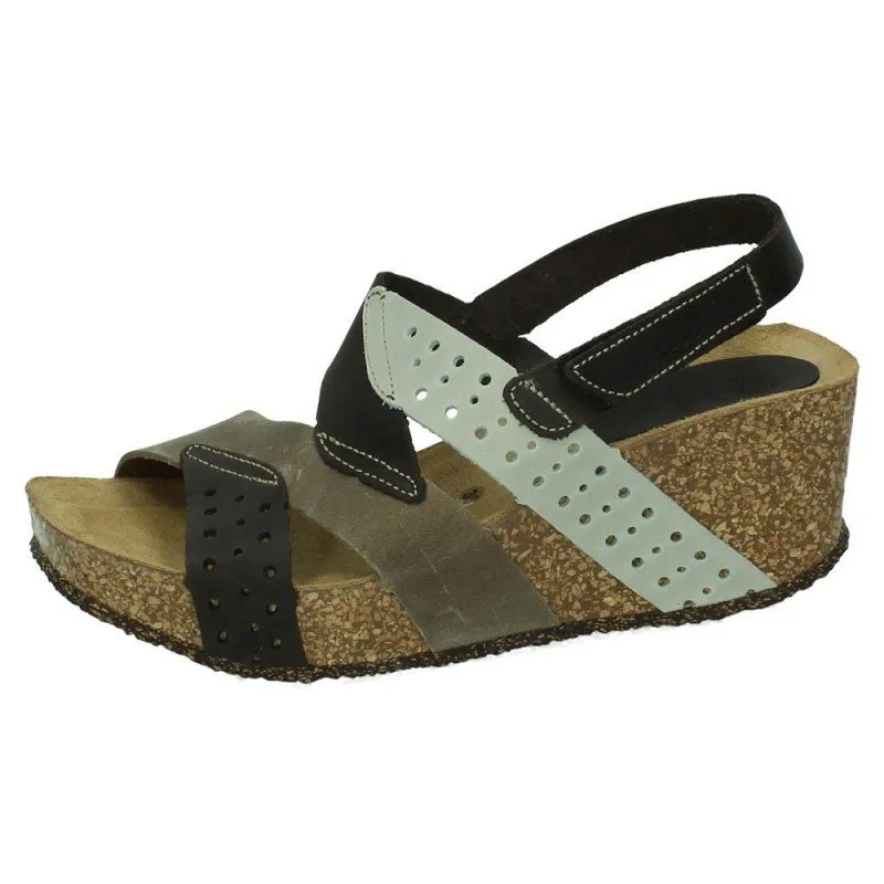 8501 SANDALIAS DE PIEL color MOKA