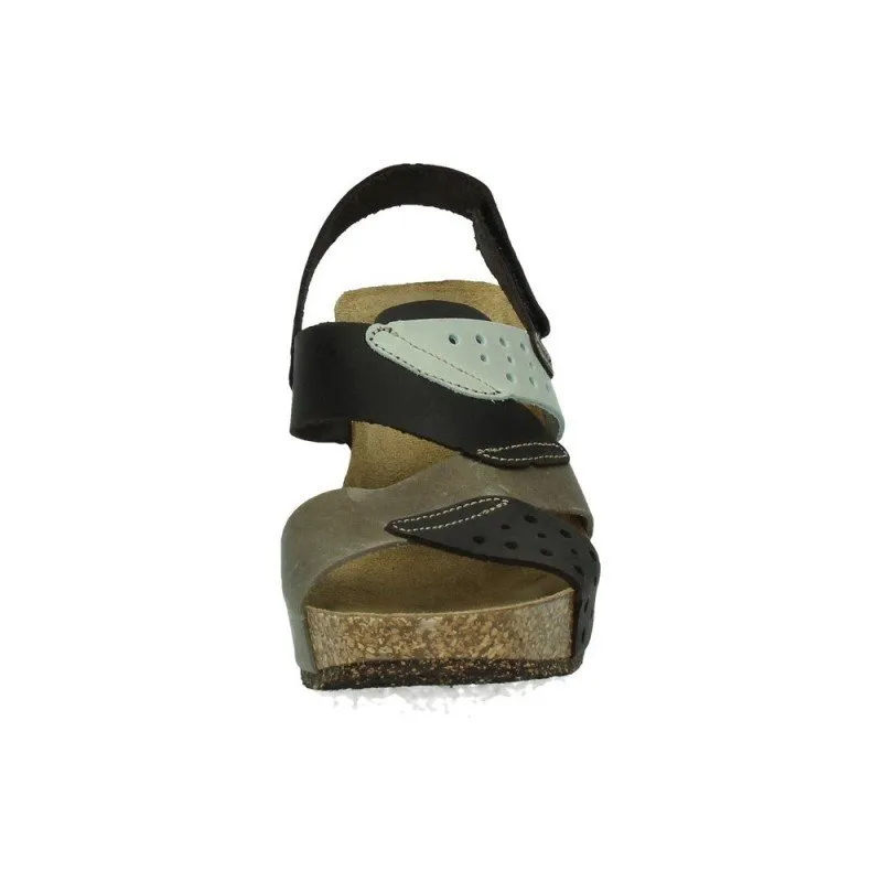 8501 SANDALIAS DE PIEL color MOKA