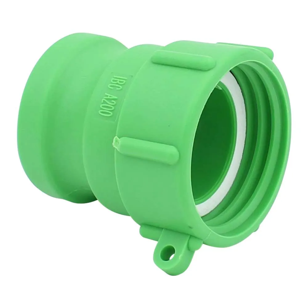 Adaptador de IBC, rosca gruesa S60x6 a Camlock 2 tipo A, pack 3 uds.