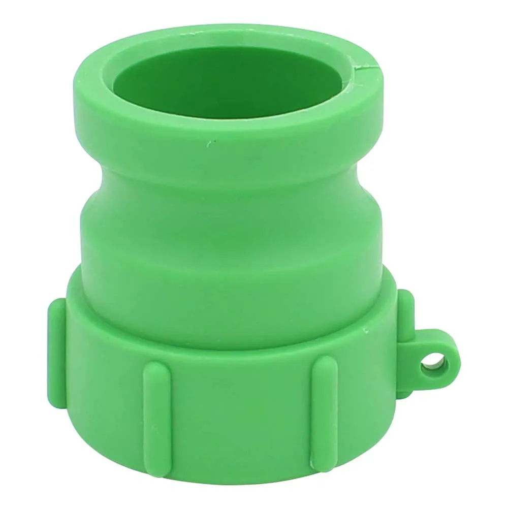 Adaptador de IBC, rosca gruesa S60x6 a Camlock 2 tipo A, pack 3 uds.