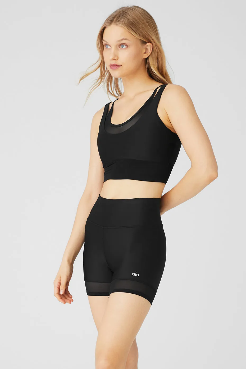 AIRLIFT DOUBLE TROUBLE BRA  BLACK