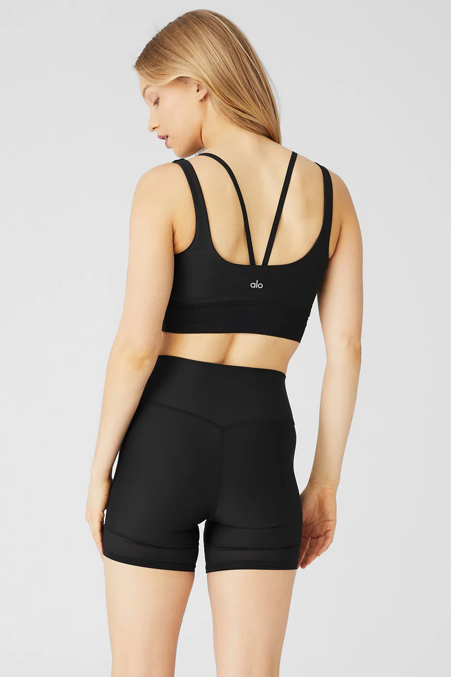 AIRLIFT DOUBLE TROUBLE BRA  BLACK