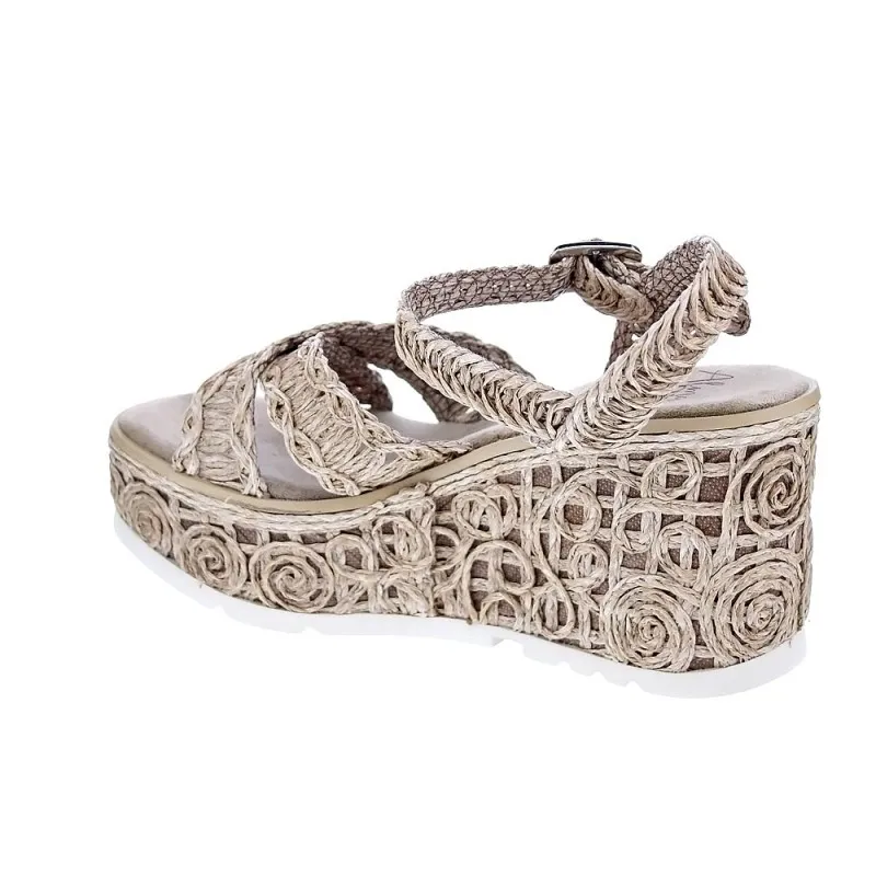 Alma en Pena Sandalias Mujer V22BL1001 Beige