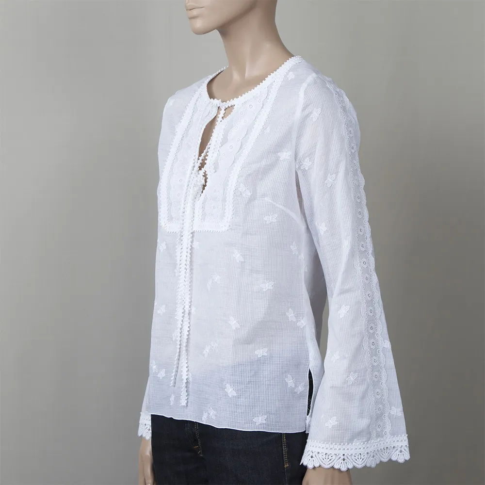Andrew Gn Blusa Blanco Algodón T 39