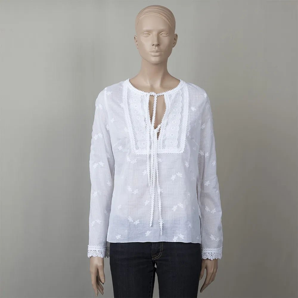Andrew Gn Blusa Blanco Algodón T 39
