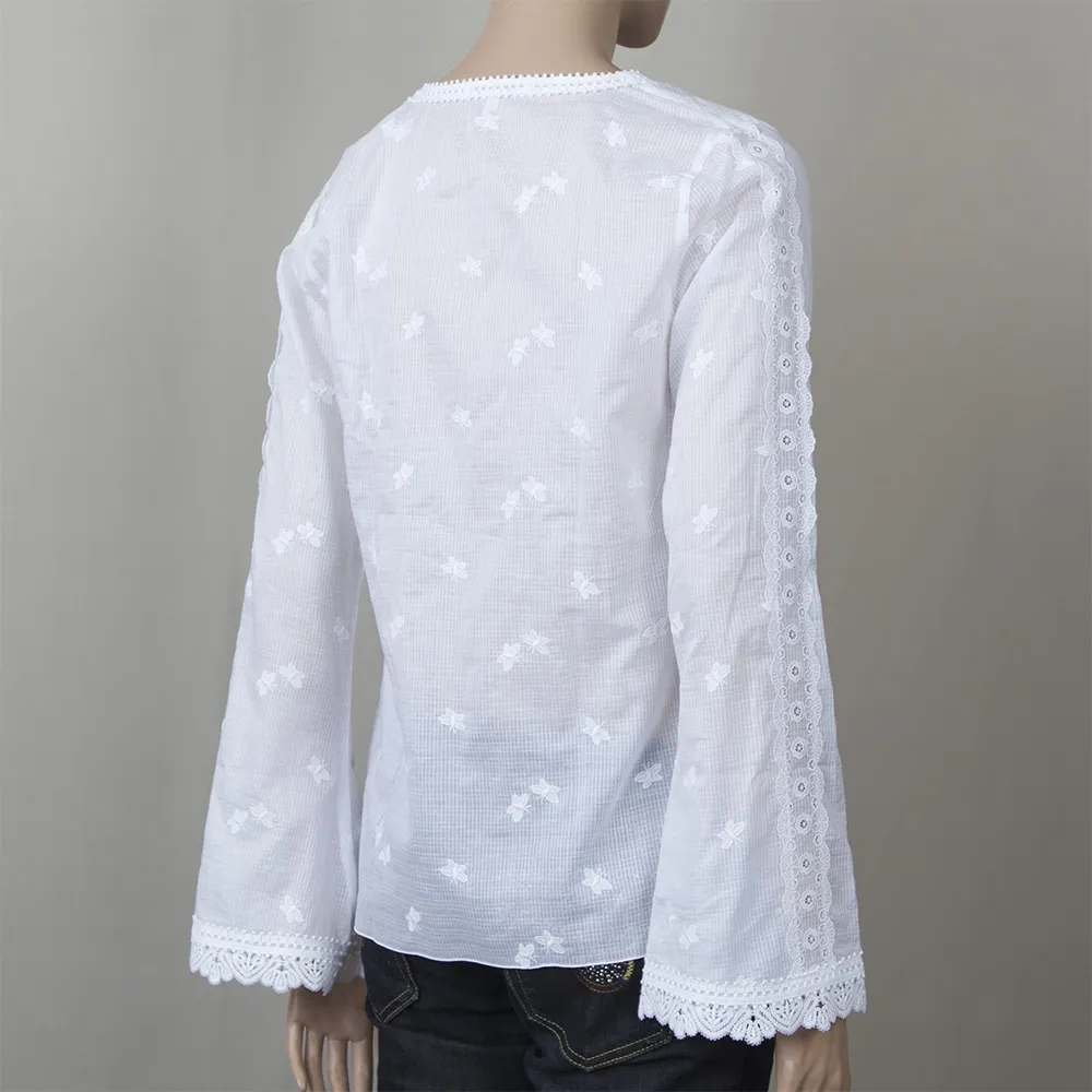 Andrew Gn Blusa Blanco Algodón T 39