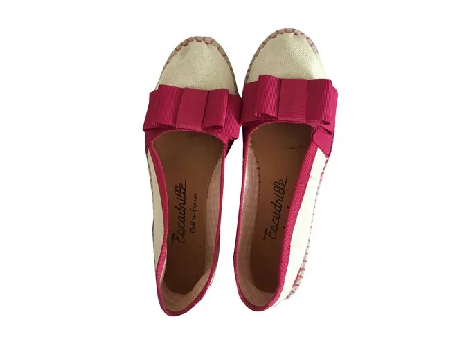 Autre Marque Alpargatas alpargatas Rosa Blanco 