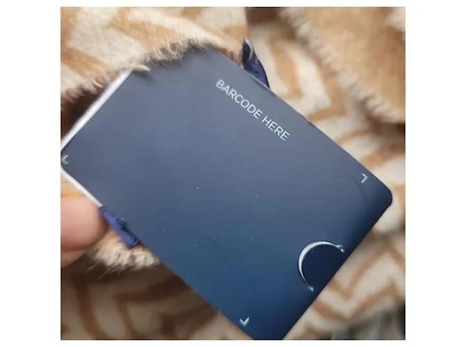 Autre Marque Boggi Milano robó bufanda nuevo Beige Marrón claro 