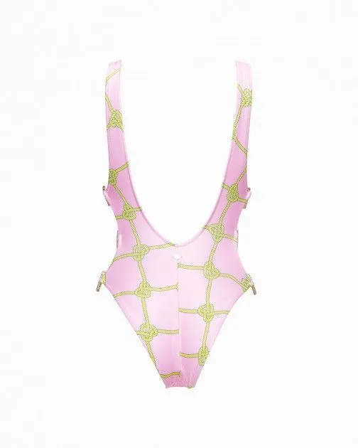 Bañador Chiara Ferragni A4913 Rosa