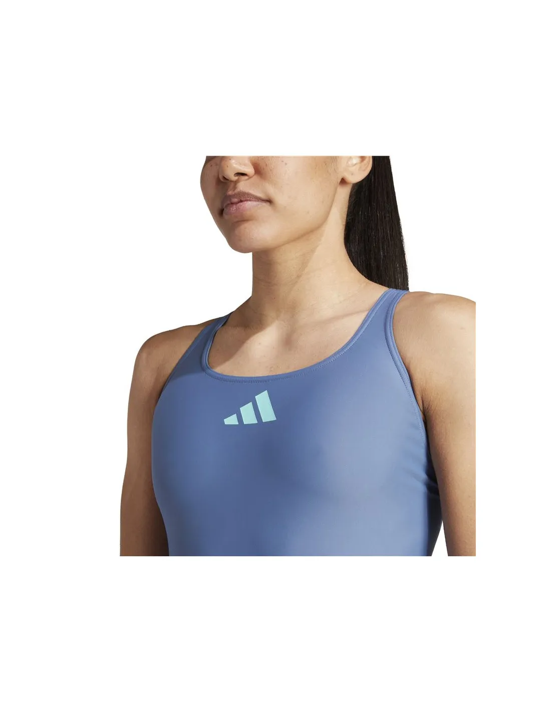 Bañador de Natación adidas 3 Bars Suit Mujer