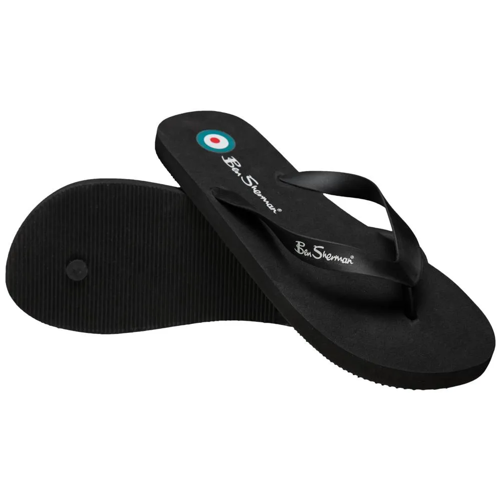 BEN SHERMAN FALMOUTH HOMBRE CHANCLAS DE DEDO BEN3164NEGRO