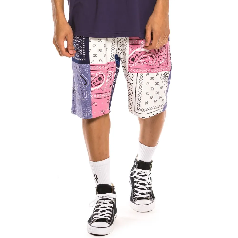 Bermuda Grimey Carnitas All Over Print Sweatshorts SS20 White