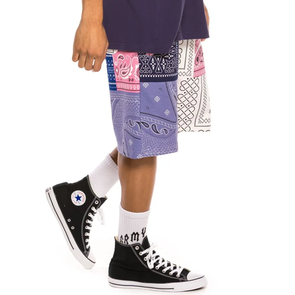 Bermuda Grimey Carnitas All Over Print Sweatshorts SS20 White