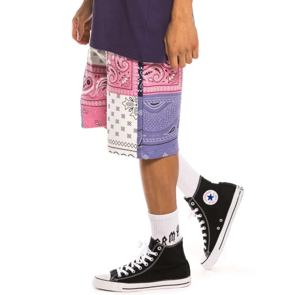 Bermuda Grimey Carnitas All Over Print Sweatshorts SS20 White
