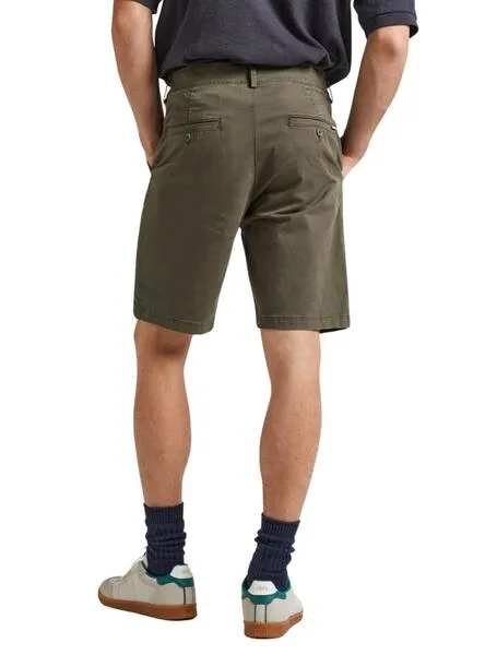 Bermuda Pepe Jeans Regular Verde Para Hombre