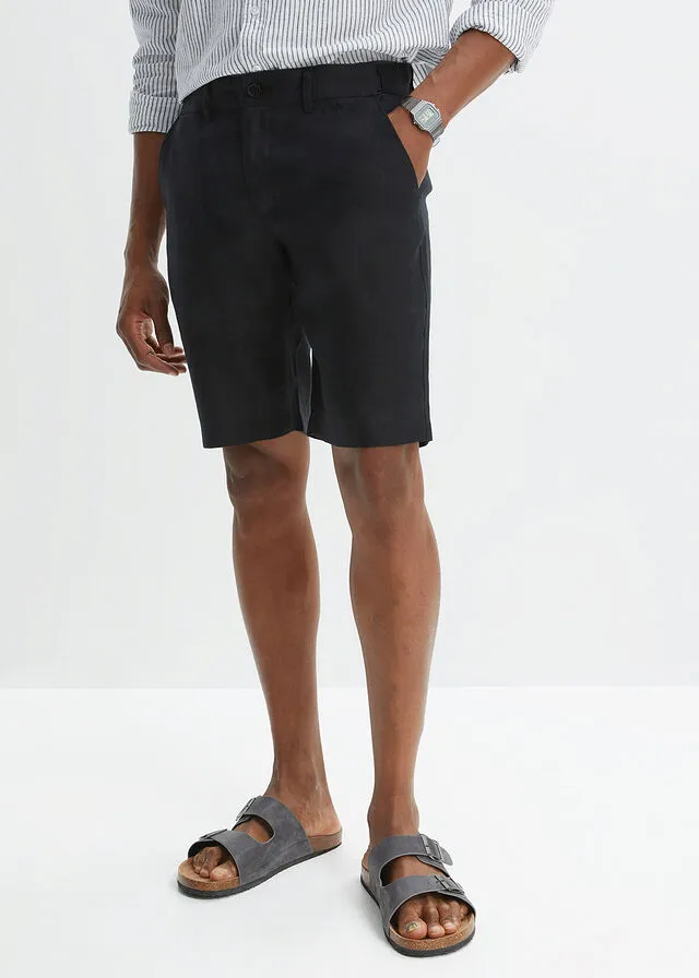 Bermuda tipo chino Negro