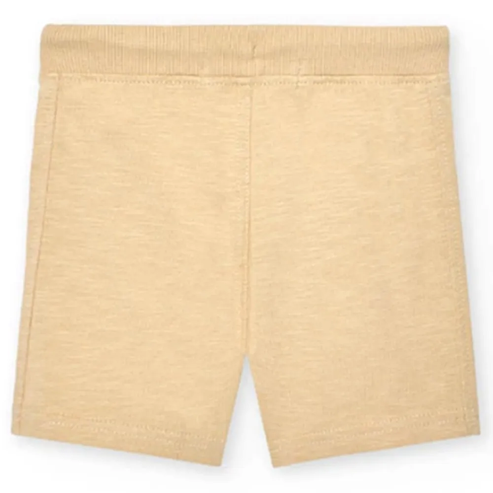 Bermudas de punto flamé de bebé niño Boboli 328047 BEIGE CORDONETS