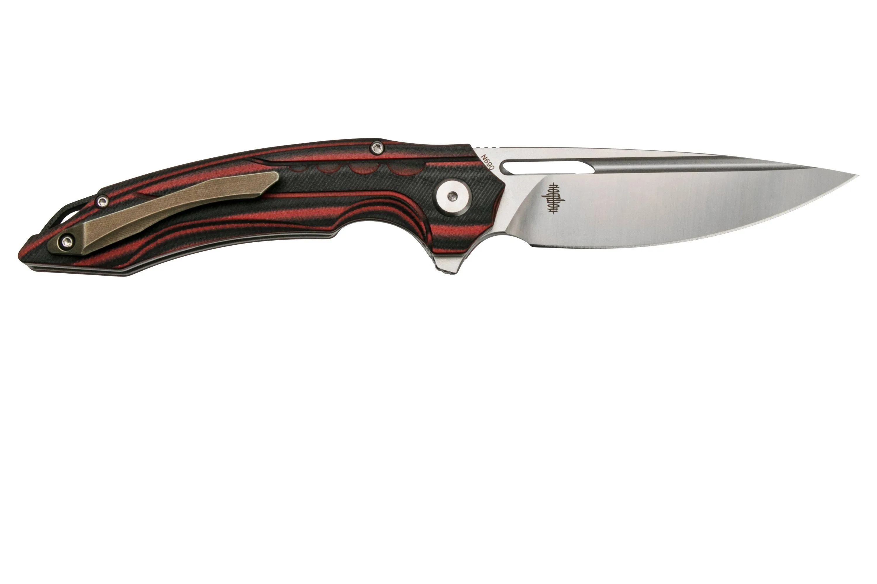 Bestech Ornetta BL02B Stonewashed & Satin, G10 & Carbonfiber, navaja