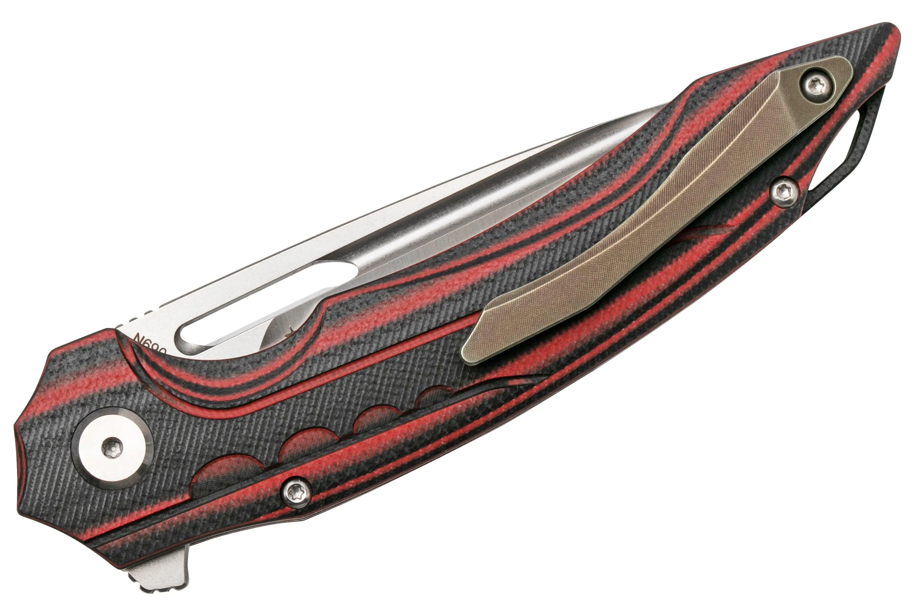 Bestech Ornetta BL02B Stonewashed & Satin, G10 & Carbonfiber, navaja