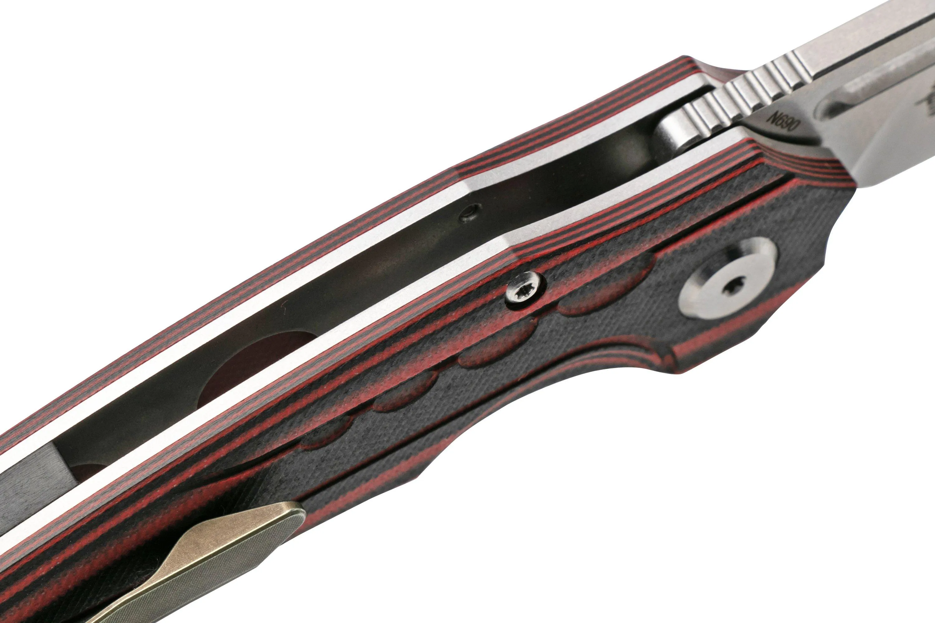Bestech Ornetta BL02B Stonewashed & Satin, G10 & Carbonfiber, navaja