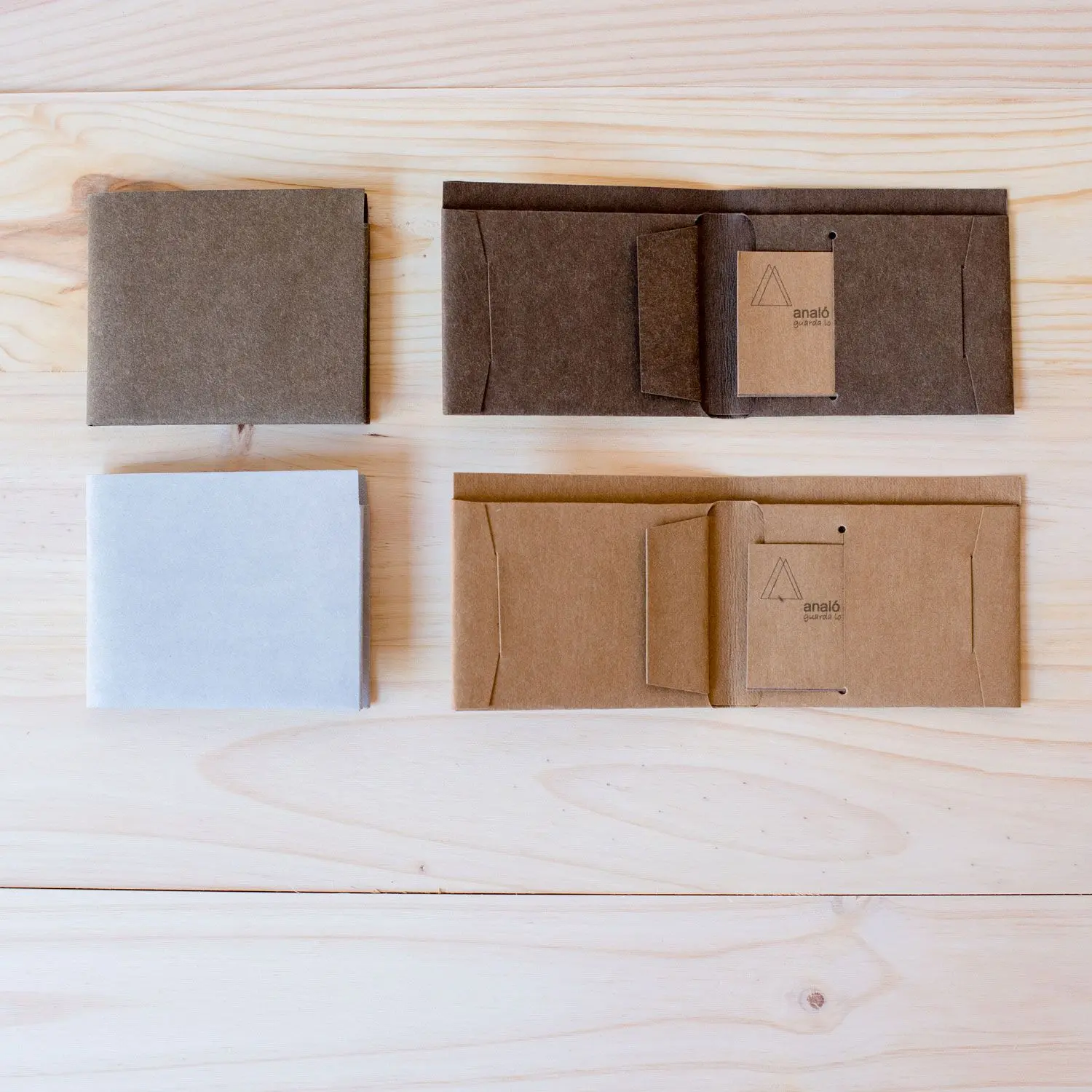 Billetera de papel lavable con monedero