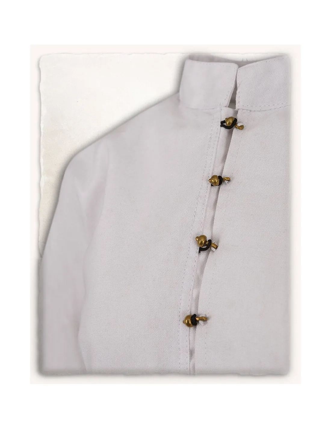 Blusa pirata modelo Kassandra, color blanco