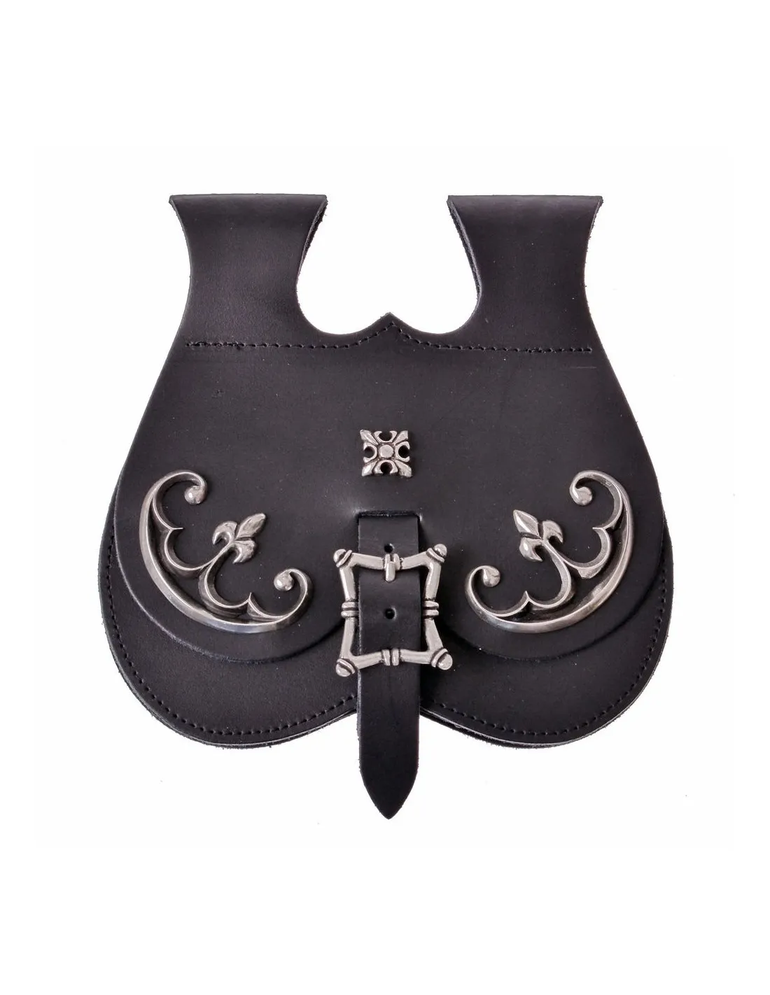 Bolsa Riñonera medieval cortesano para cinturón (22x22 cm.)