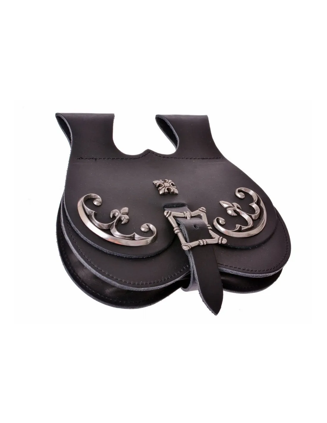 Bolsa Riñonera medieval cortesano para cinturón (22x22 cm.)