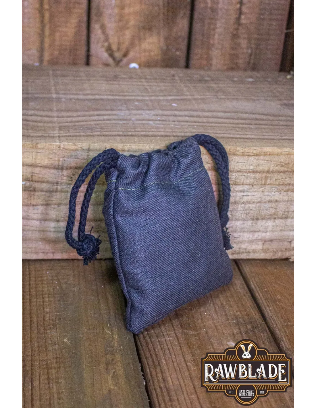 BOLSITA MEDIEVAL TIMBER PREMIUM EN TELA  GRIS