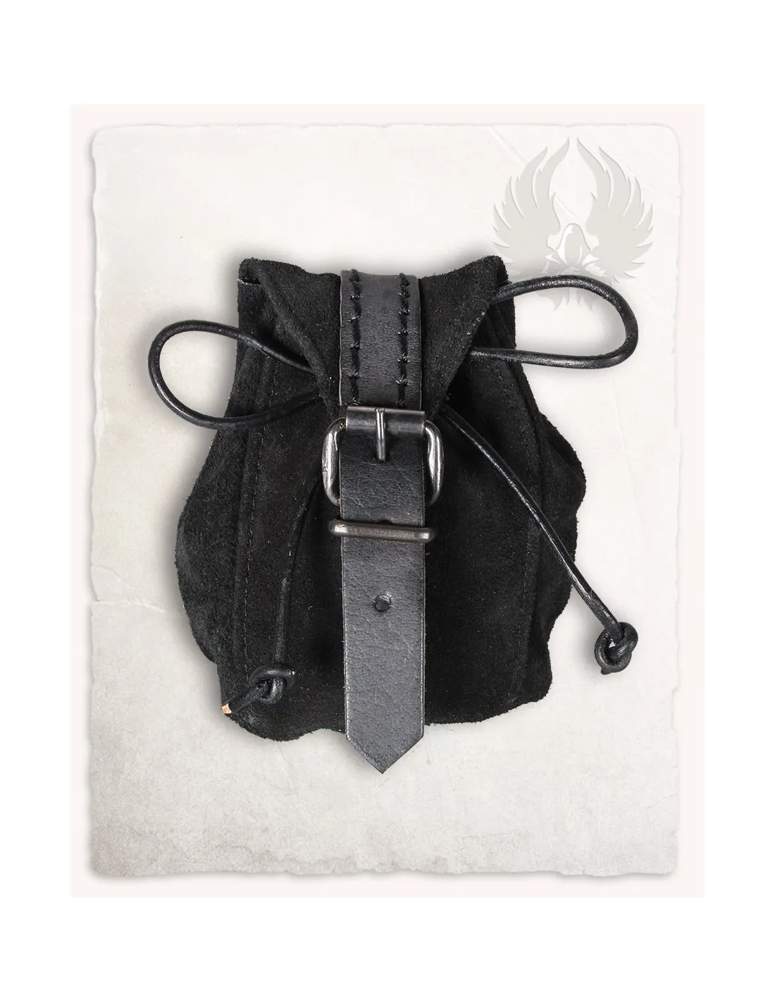 Bolso cuero negro modelo Friedhelm