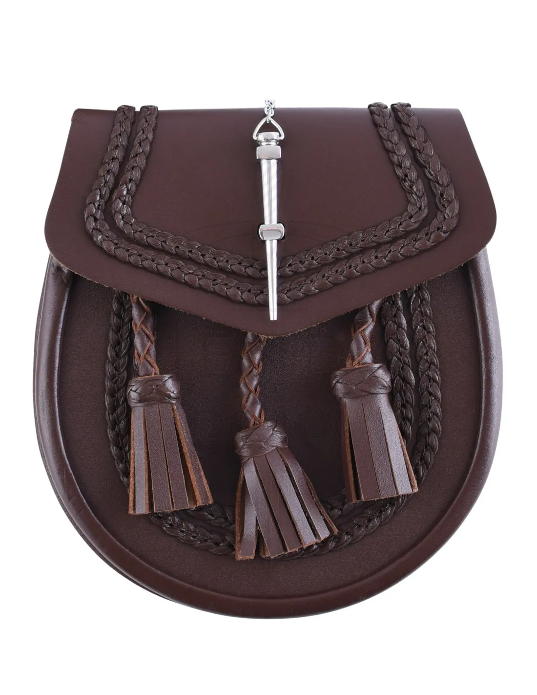 Bolso medieval Kilt modelo Sporran, varios colores