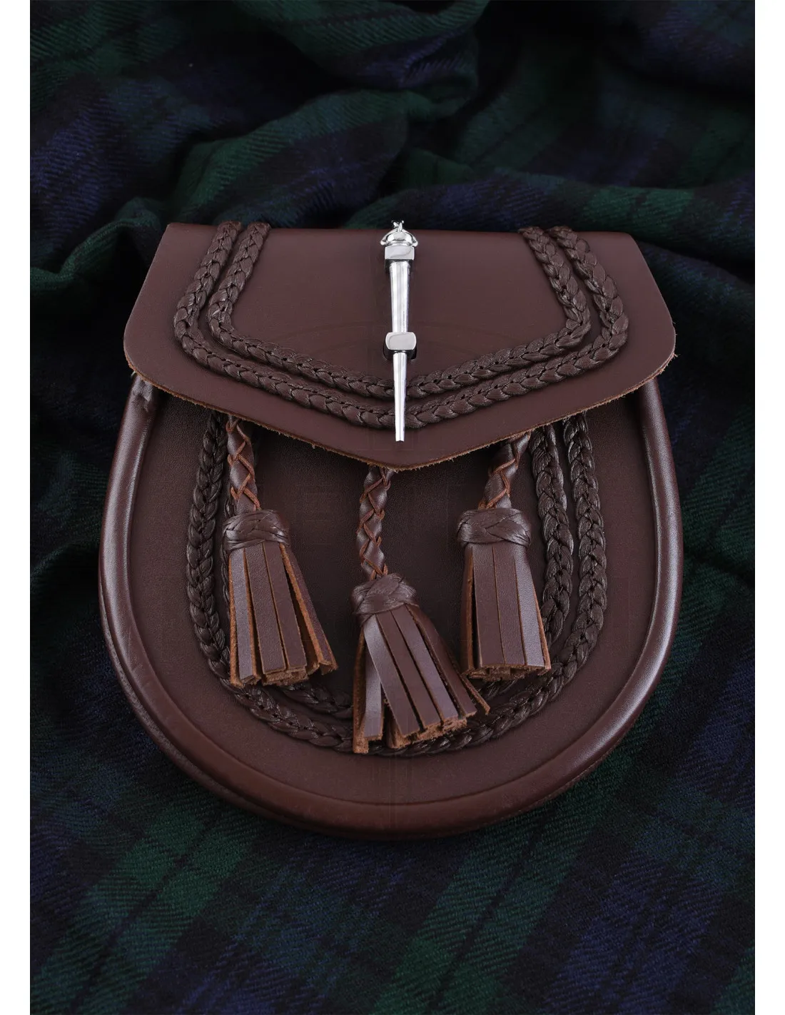 Bolso medieval Kilt modelo Sporran, varios colores