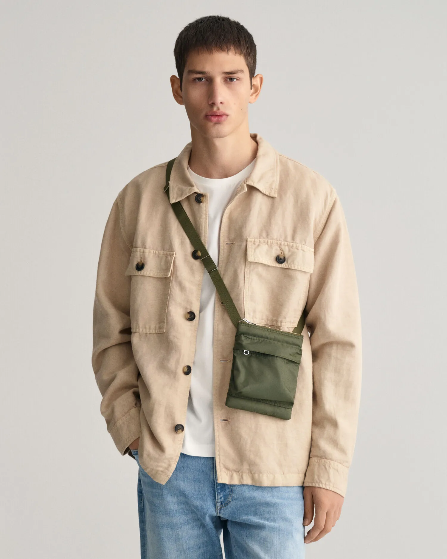 Bolso para pasaporte Nylon