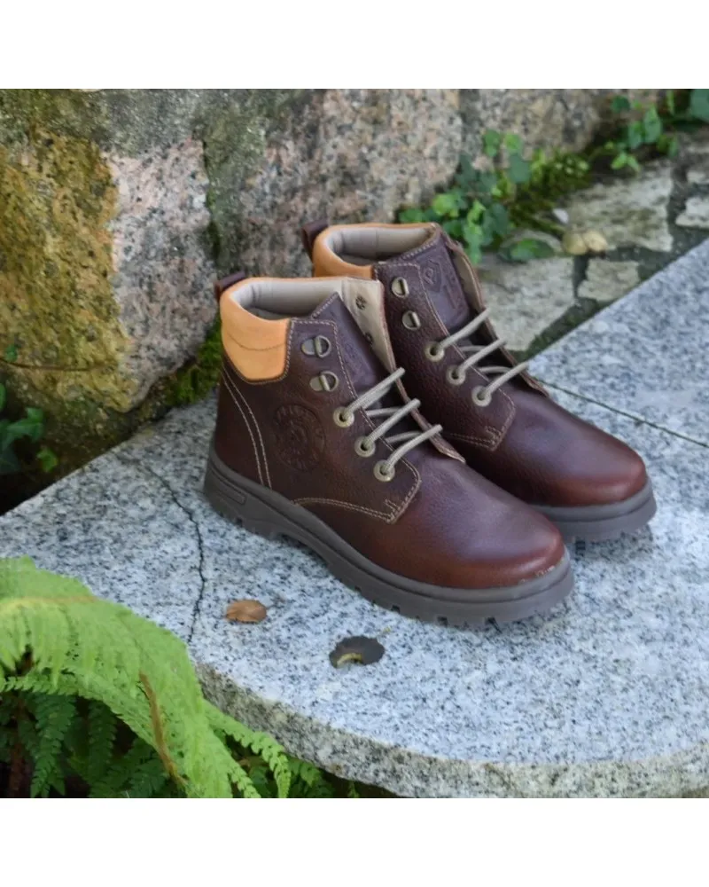 Bota de piel montaña PABLOSKY 724193 marrón