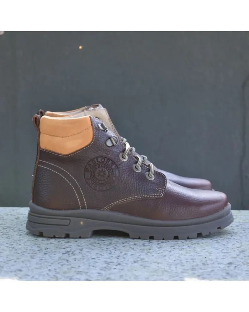 Bota de piel montaña PABLOSKY 724193 marrón