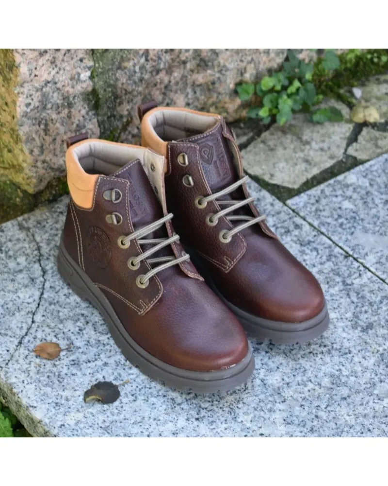 Bota de piel montaña PABLOSKY 724193 marrón