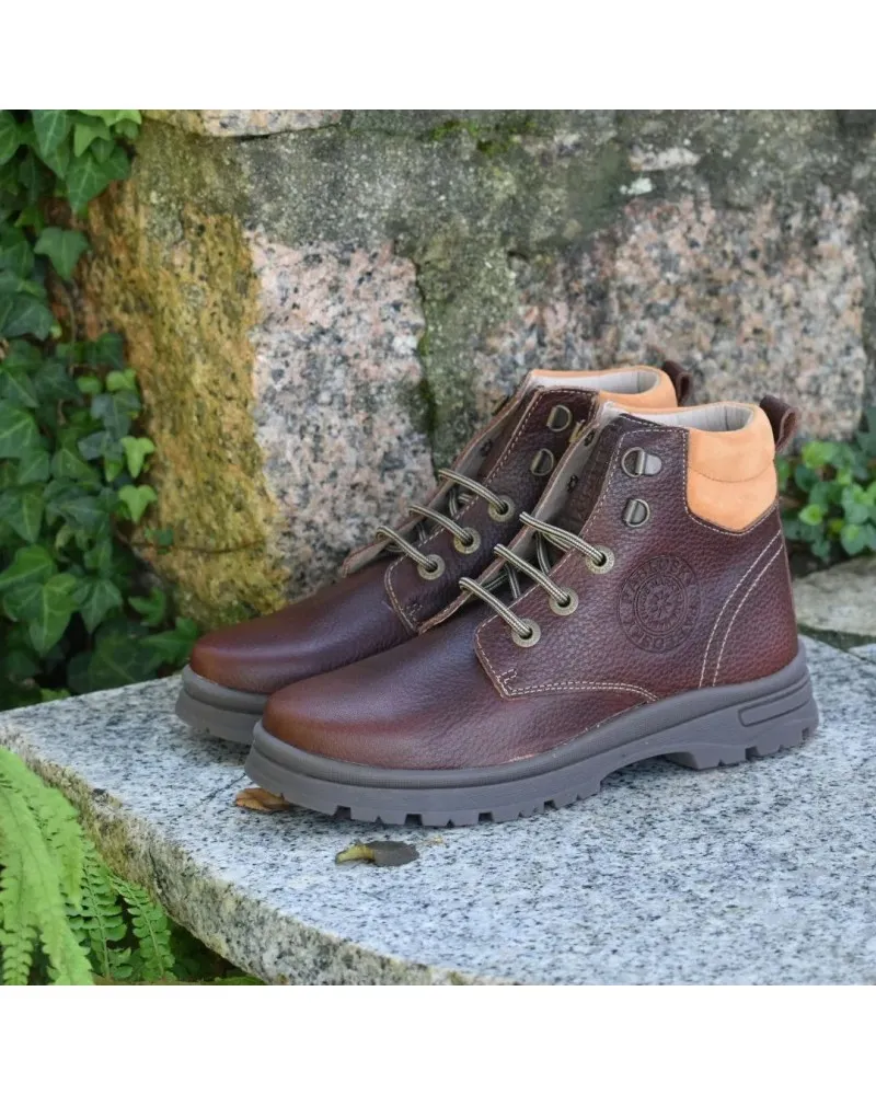 Bota de piel montaña PABLOSKY 724193 marrón