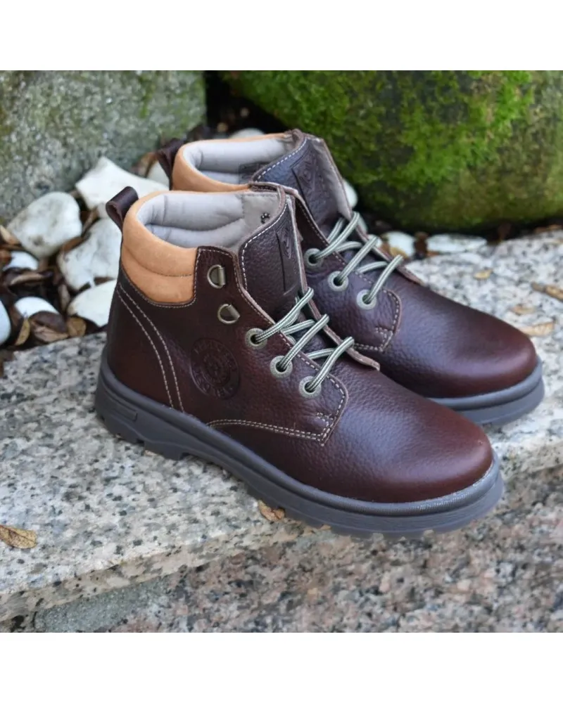 Bota de piel montaña PABLOSKY 724193 marrón