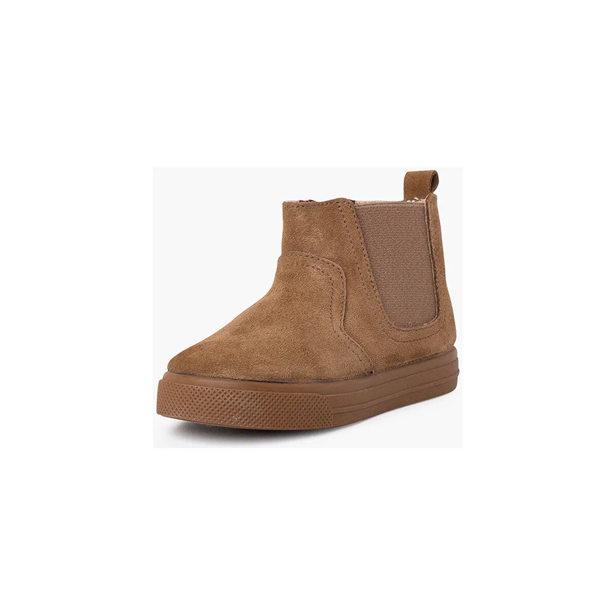 botas suela ancha cremallera y elástico niños