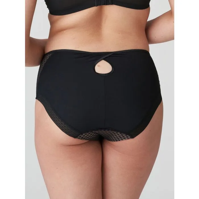 Braga alta Primadonna Twist Glass Beach 0542351 Negro