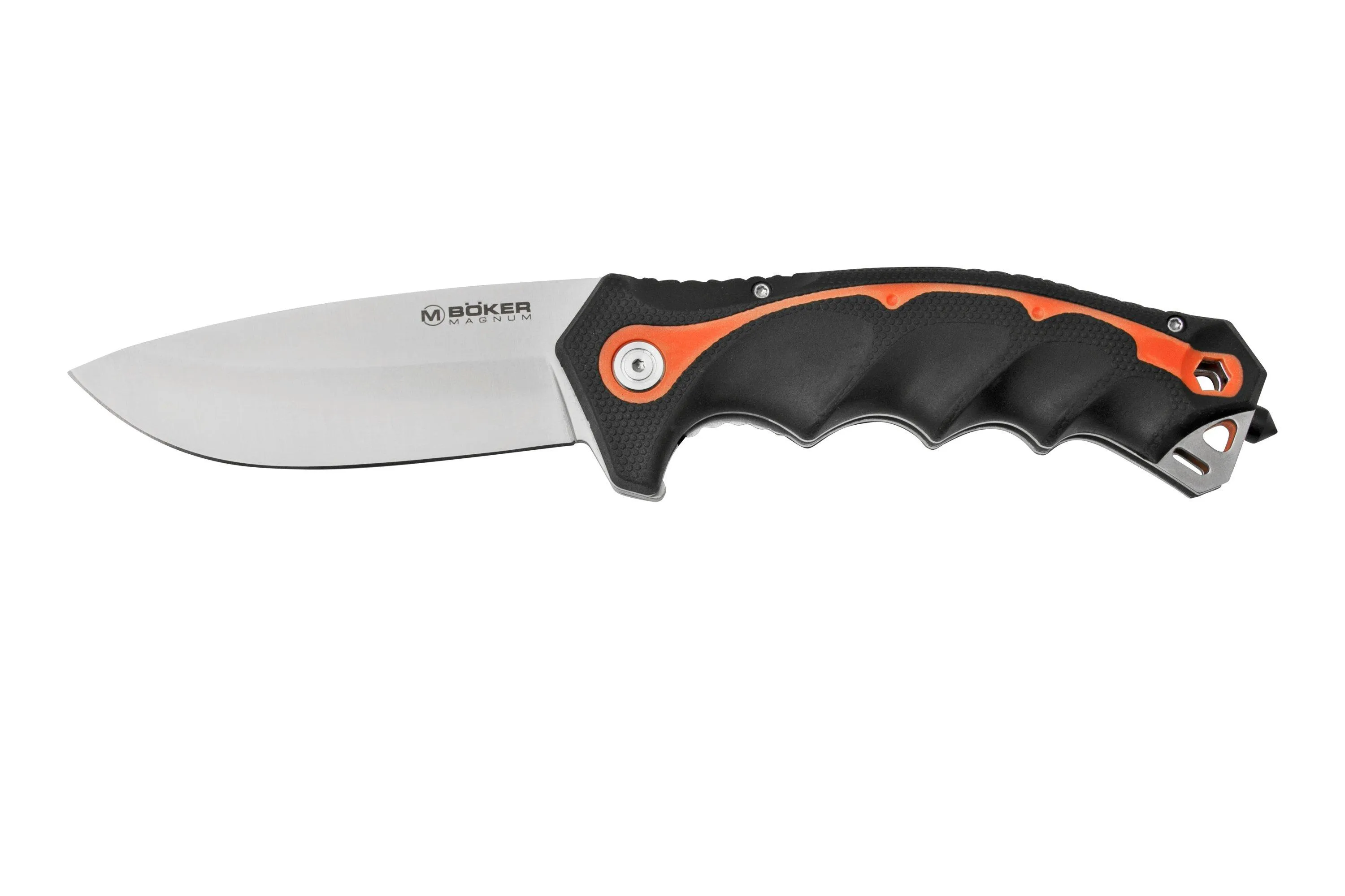 Böker Magnum Chainsaw Attendant Satin 01RY294 navaja