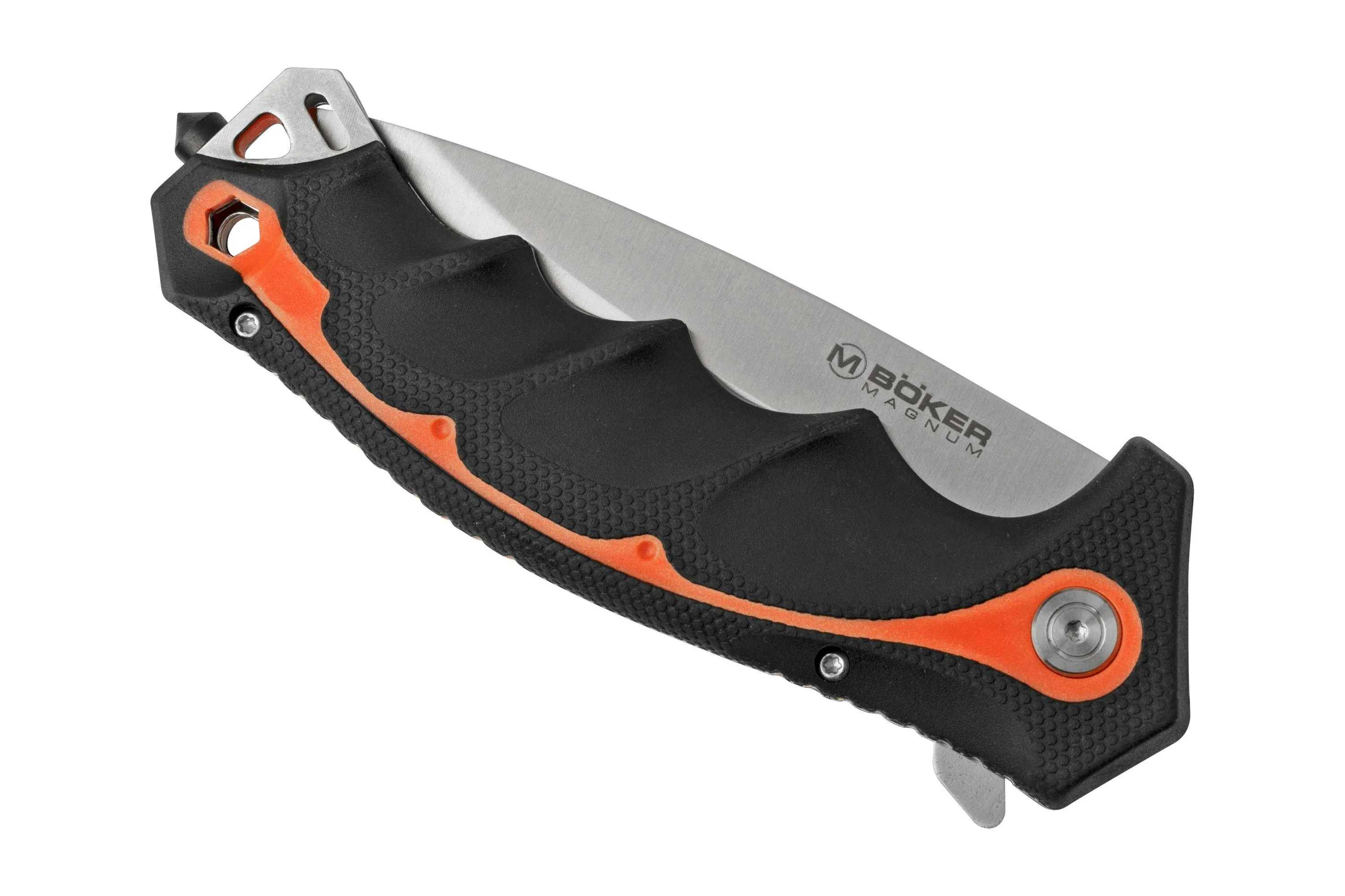 Böker Magnum Chainsaw Attendant Satin 01RY294 navaja