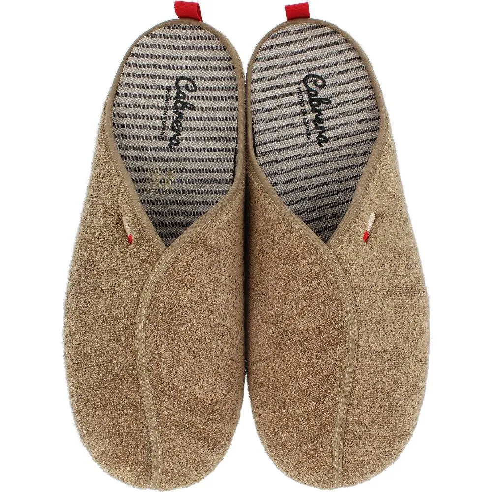 CABRERA  ZAPATILLAS DE CASA HOMBRE RIZOTAUPE