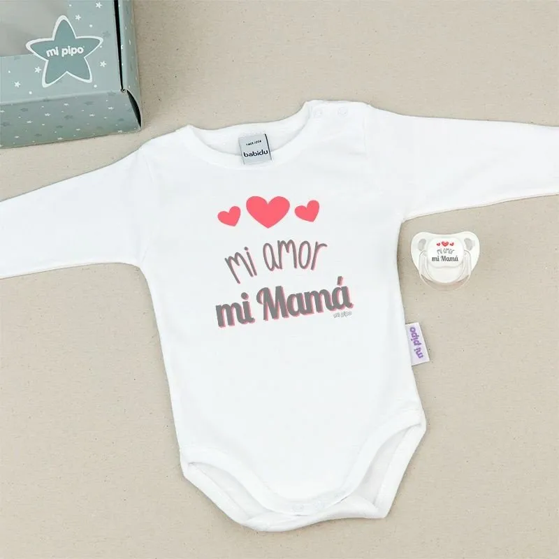 Cajita regalo bebé Mi Amor mi Mamá