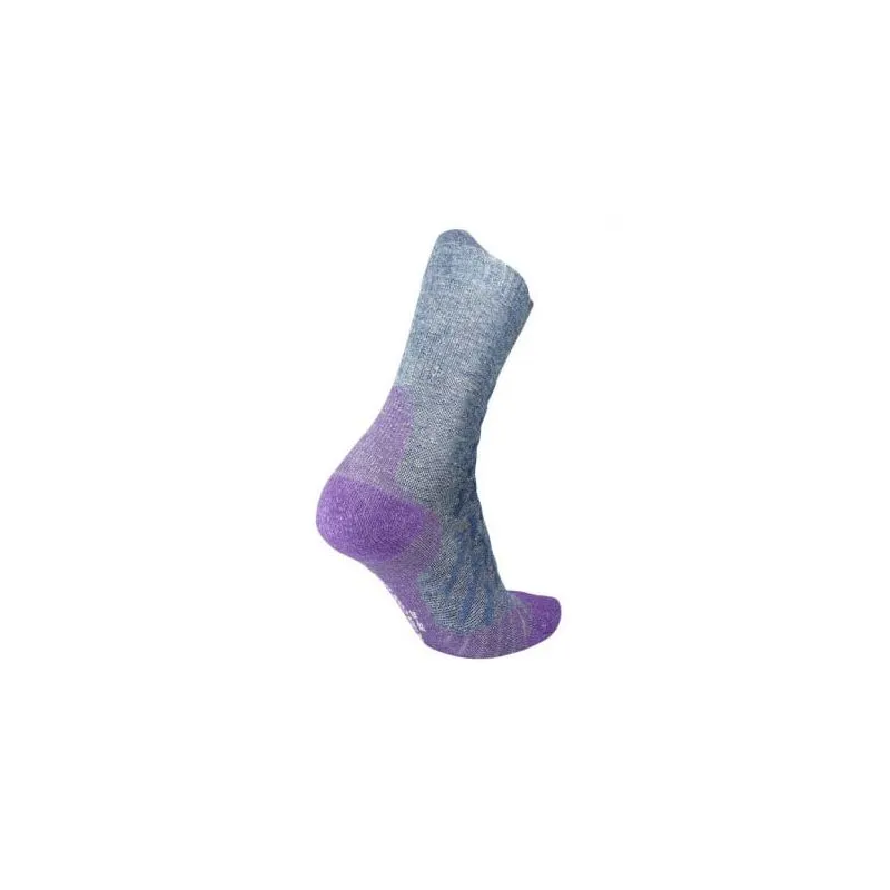 CALCETINES DE SENDERISMO PARA MUJER THERMIC TK ULC LIN CW (GERY / PURPLE)