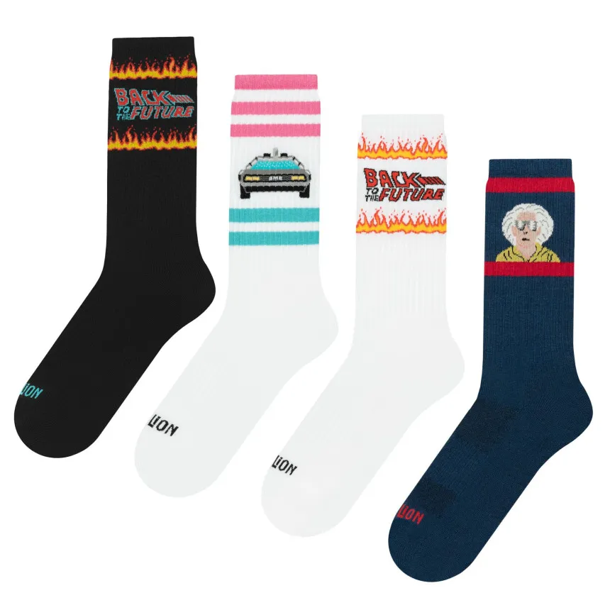Calcetines Jimmy Lion Back To The Future Pack Unisex