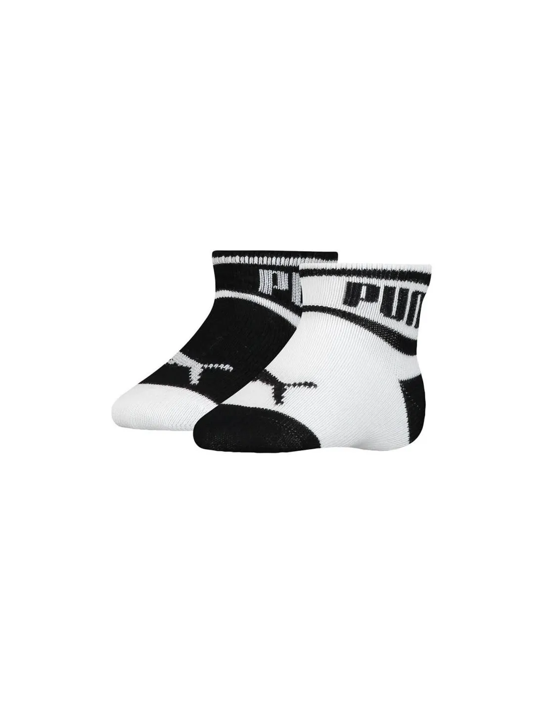 Calcetines Puma Baby Wording x2 Bck/White