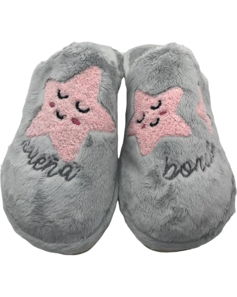 Calzado de casa CABRERA  de Mujer ZAPATILLA CASA MUJER 2452  GRIS