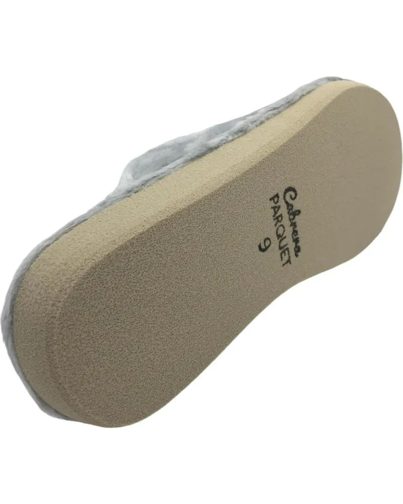 Calzado de casa CABRERA  de Mujer ZAPATILLA CASA MUJER 2452  GRIS